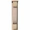 Ekena Millwork Alpine Smooth Corbel w/Backplate, Douglas Fir, 5 1/2"W x 10"D x 26"H COR06X10X26ALP01SDF - alternate 2